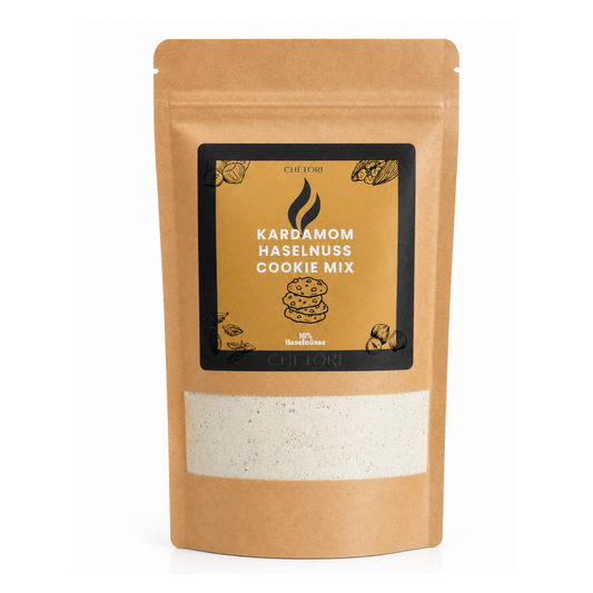 Kardamom Haselnuss Cookie Mix Backmischung